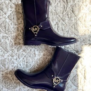 MICHAEL Michael Kors Royal Purple Rainboots